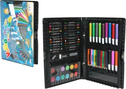 Likovni set u kovčežiću 67 kom – morski motiv