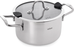 Nerezni lonac s poklopcem VENICE 22 cm, 4,3 l