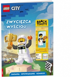 Lego City: pobjednik utrke – interaktivna knjiga s minifiguricom