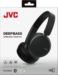 JVC bežične on‑ear slušalice HA-S36W crna