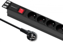Napajna letva za RACK 1U 16A PDU 6x FRENCH 2 m