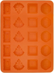 Silikonski kalup za kekse SILLINIE, smeđa