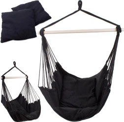 Brazilska viseća ljuljačka stolica s 2 jastuka