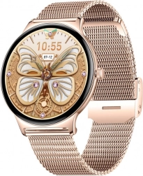 Pametni sat Colmi V89 od nehrđajućeg čelika – zlatni