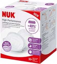 NUK High Performance jastučići za dojke 30 kom
