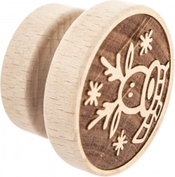 Drveni žig za kekse 5,5 cm – motiv soba
