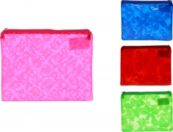 mapa za dokumente s patentnim zatvaračem s cvjetnim uzorkom 16 × 20,5 cm