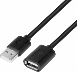 USB produžni kabel 1,8 m crni