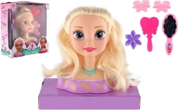 Glava za češljanje plavuša s dodacima