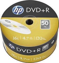 Hp dvd+r 16x 4,7 gb, pakiranje 50 kom