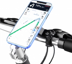 Držač telefona za bicikl i motocikl s prigušenjem vibracija