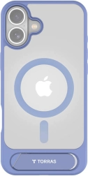 Torras Pstand Series etui za iPhone 16 plavo