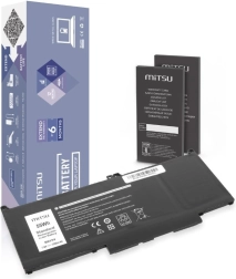Baterija MITSU za Dell Latitude 5300/5310/7300/7400, 7200 mAh (55 Wh) 7,6 V