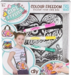 Torba za bojanje s flomasterima za tekstil