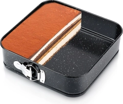 Rastezljivi kvadratni granitni kalup za pečenje 24 × 24 × 6,8 cm