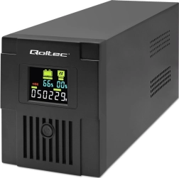 UPS napajanje Qoltec Monolith 1500 VA, 900 W s LCD-om i USB-om