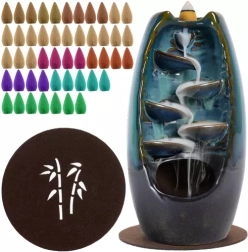 Keramički mirisni komin za konuse sa povratnim tokom