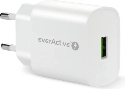 Bijeli USB punjač 18W QC3.0