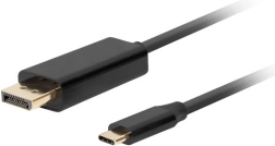Kabel USB-C na DisplayPort 1,8m 4K 60Hz crni