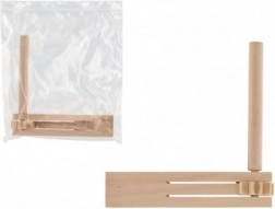 Drvena čegrtaljka 13 × 13 cm u vrećici