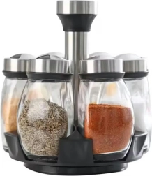 Da304 set 6 rotirajućih posuda za začine