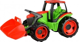 Traktor s lopatom plavo sive boje