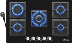 IsEasy staklena plinska ploča s pet zona