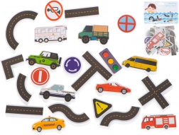 Pjenaste slagalice za kadu s motivom grada