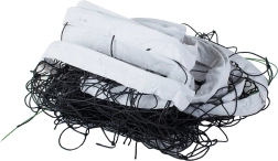 Odbojkaška mreža 9,5 × 1 m s napinjačem od užeta i prijenosnom torbom