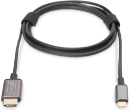 Adapter kabel HDMI 4K 30Hz na USB tip C 3.1 crni 1,8 m