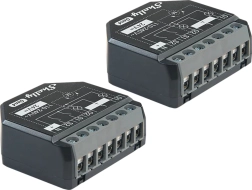 Set 2 upravljača Shelly 2PM Gen4 Zigbee/Matter Pro za rolete i uređaje