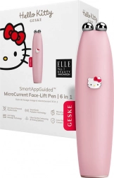 Uređaj za lifting lica Mikrostrujni 6-u-1 od Geske s aplikacijom (ružičasta - Hello Kitty)