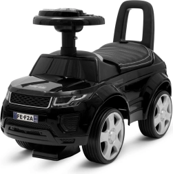 Dječja guralica SUV Baby Mix Prime crna od eko kože