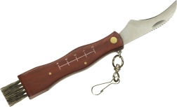 Sklopivi gljivarski nož s četkicom