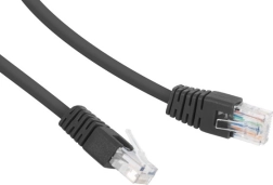 Mrežni patch kabel Cat 6 UTP 2 m crni