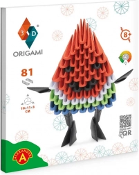 Alexander kreativni set ORIGAMI 3D – lubenica