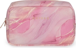 Kozmetička torbica EMILY mramorna ružičasta (20 × 13 × 5 cm)
