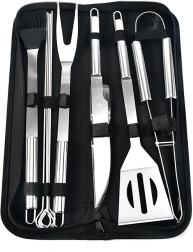 Ag666g set za roštilj 10 kom kovčeg