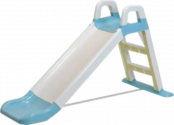 Doloni dječji tobogan 140 cm – Bijelo-svjetloplava