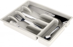 Umetak u ladicu za pribor sivi 36 × 25,5 cm