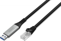 USB‑A na RJ45 Cat 6A S/FTP mrežni kabelski adapter 1 Gbit/s, USB 3.2 Gen 1, LSZH, 3 m