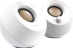 Zvučnici Creative Pebble 2.0 USB bijele