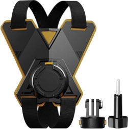 PULUZ magnetski držač za motociklističku kacigu za sportske kamere (uključujući ACE PRO 2, OSMO ACTION 5 PRO)