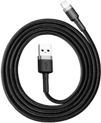 Baseus Cafule USB–Lightning kabel 2 m 1,5 A – Siva