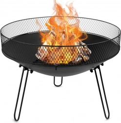 Vrtno metalno ložište 60 cm