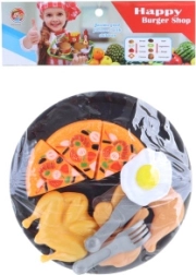 Set plastične hrane s poslužavnikom za djecu