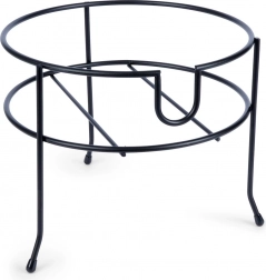 Metalni stalak za dispenzer napitaka s pipom, crni, 23 cm