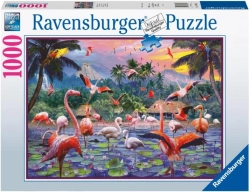Ravensburger puzzle Pink Flamingos 1000 dijelova