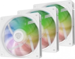 set triju ventilatora Genesis Oxal 120 ARGB bijela