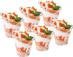 Plastične čašice za deserte i osvježenja 180 ml, 6 kom